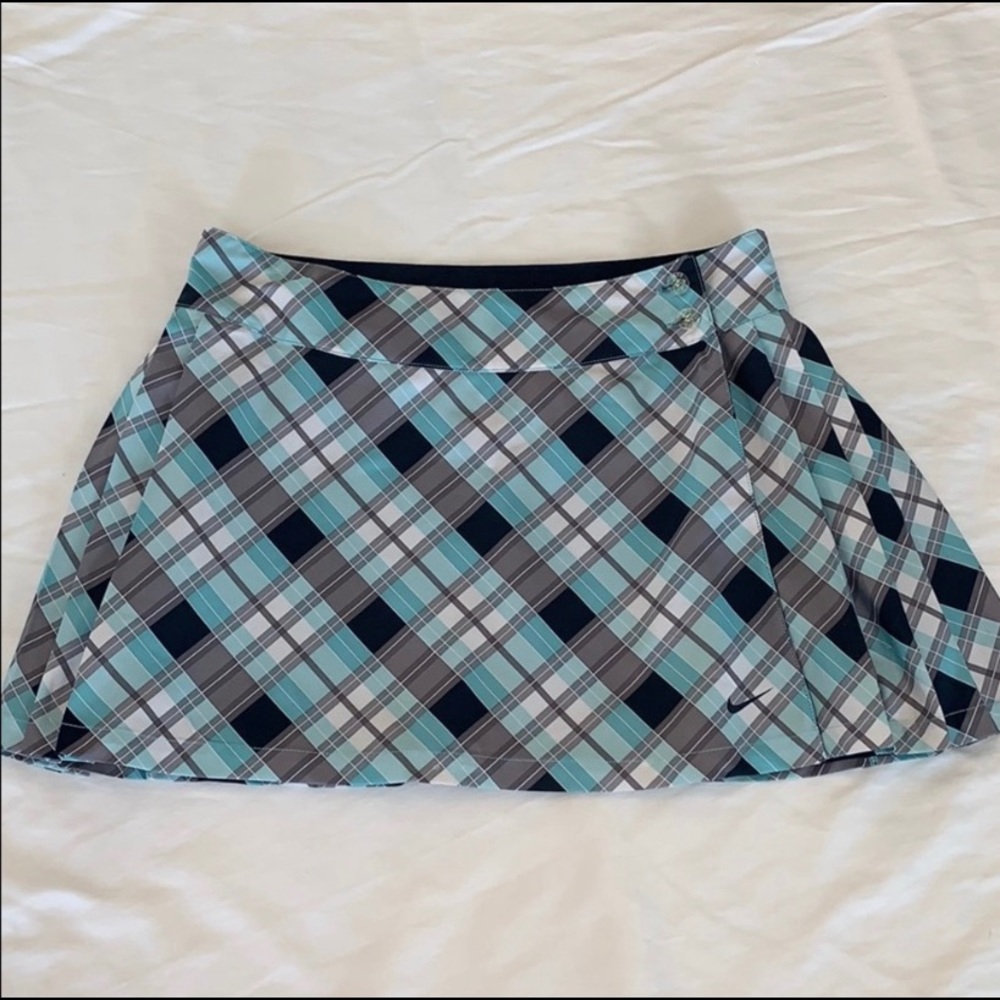 Nike Plaid Tennis Golf Skirt